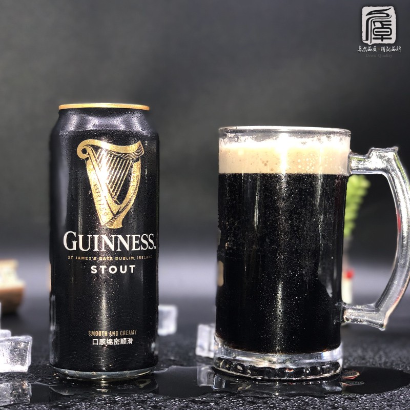 吉尼斯(健力士)黑啤guinness 440ml*24听爱尔兰黑啤 特价啤酒