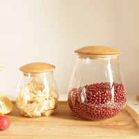 耐高温玻璃罐-高温六棱玻璃瓶酱菜蜂蜜罐头瓶