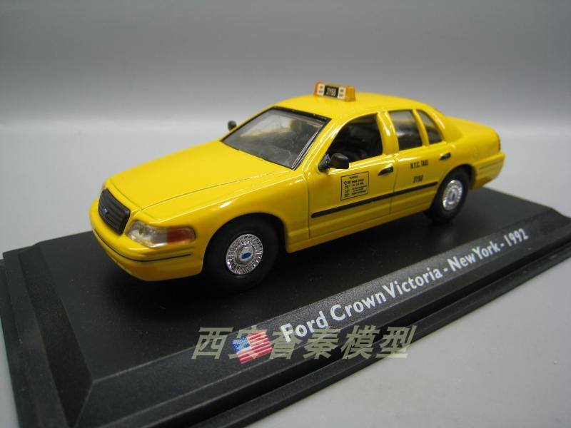 leo 1/43 美国 foed crown victoria 福特纽约皇冠维多利亚出租车