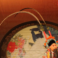 2米通翎子-地鸡毛俏花旦头饰翎子齐天大圣孙悟