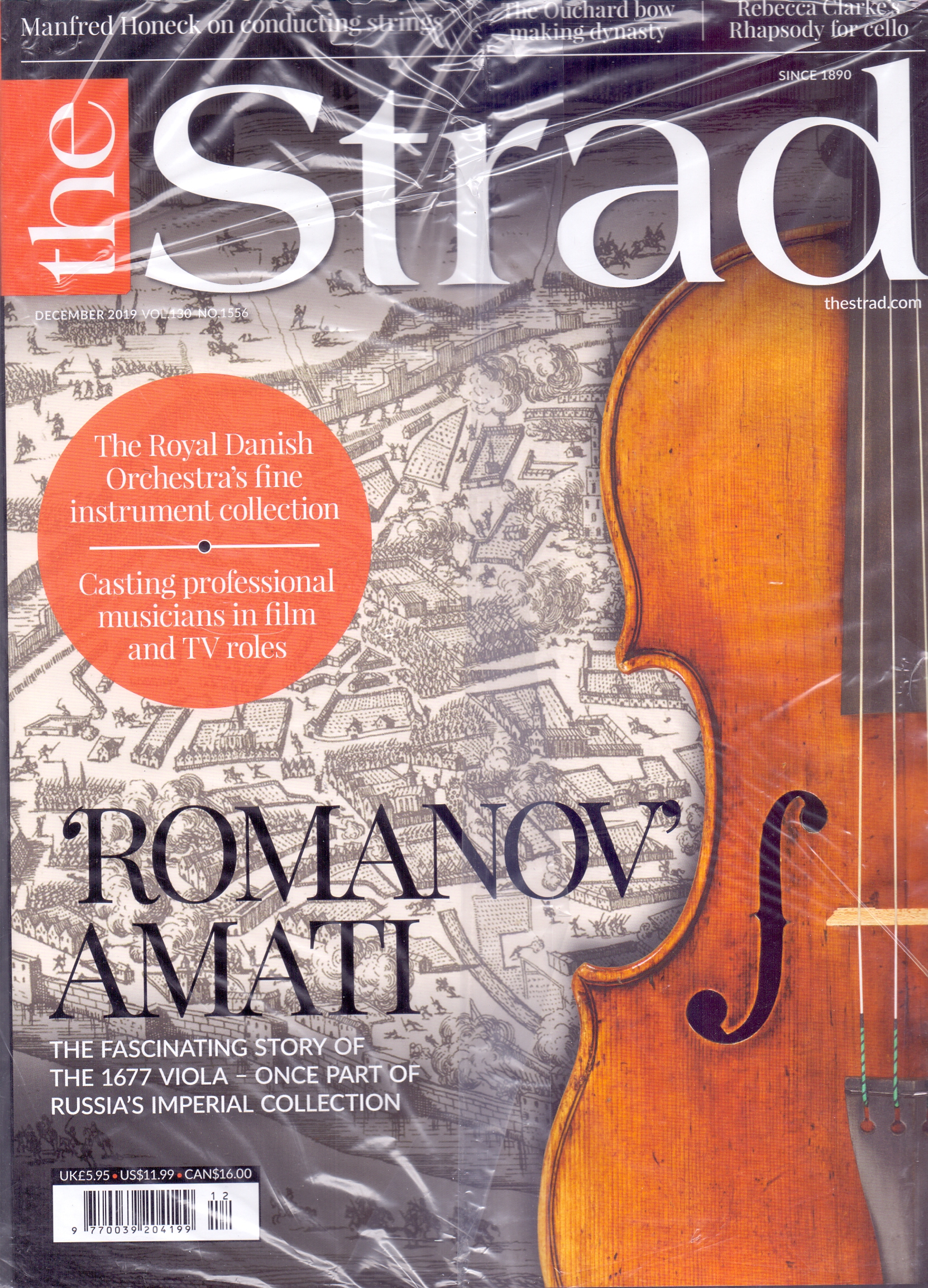 英文版古典音乐杂志 the strad 斯特拉底2019年12月