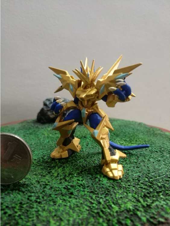 数码宝贝金甲龙兽x_金甲龙兽x_数码兽x进化 第十三位皇家骑士