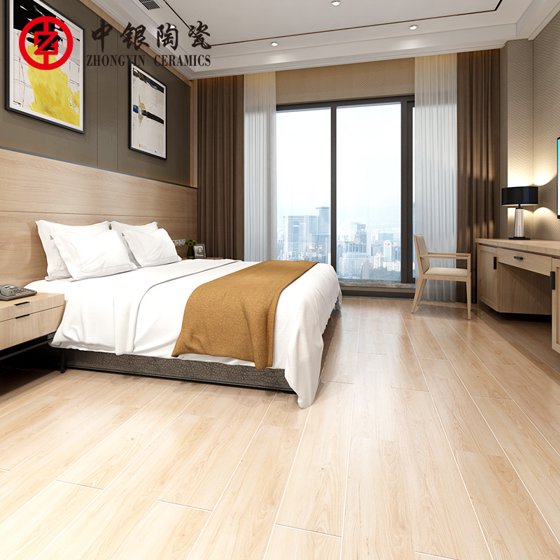 中银陶瓷 木纹砖瓷砖卧室地砖200x1000仿古砖客厅防滑木地板瓷砖