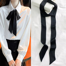 新款丝带腰带小领带绑发丝巾