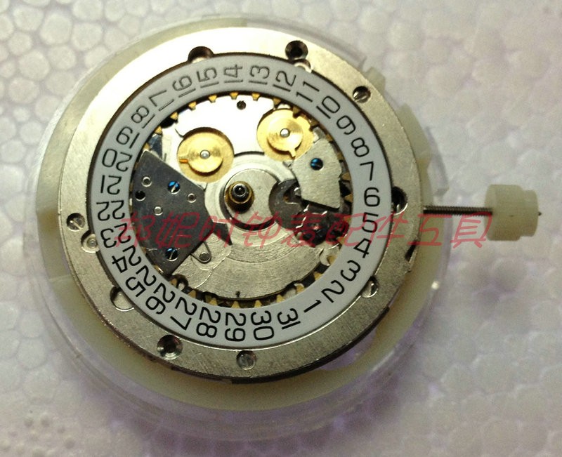 瑞士原装进口 eta7750 双日历 机械机芯 手表配件