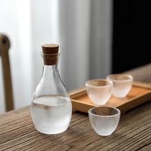 Японский дизайнерский стеклянный костюм для домашнего винного горшка