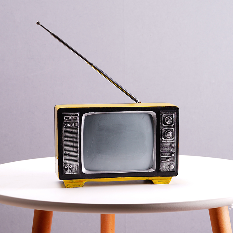 老式电视机80后怀旧摆件物品男装店复古陈列装饰摆设品小创意