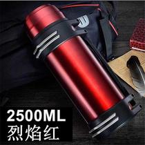 不锈钢保温壶4升户外超大容量4000车载大号水杯5l便携3000/5000ml