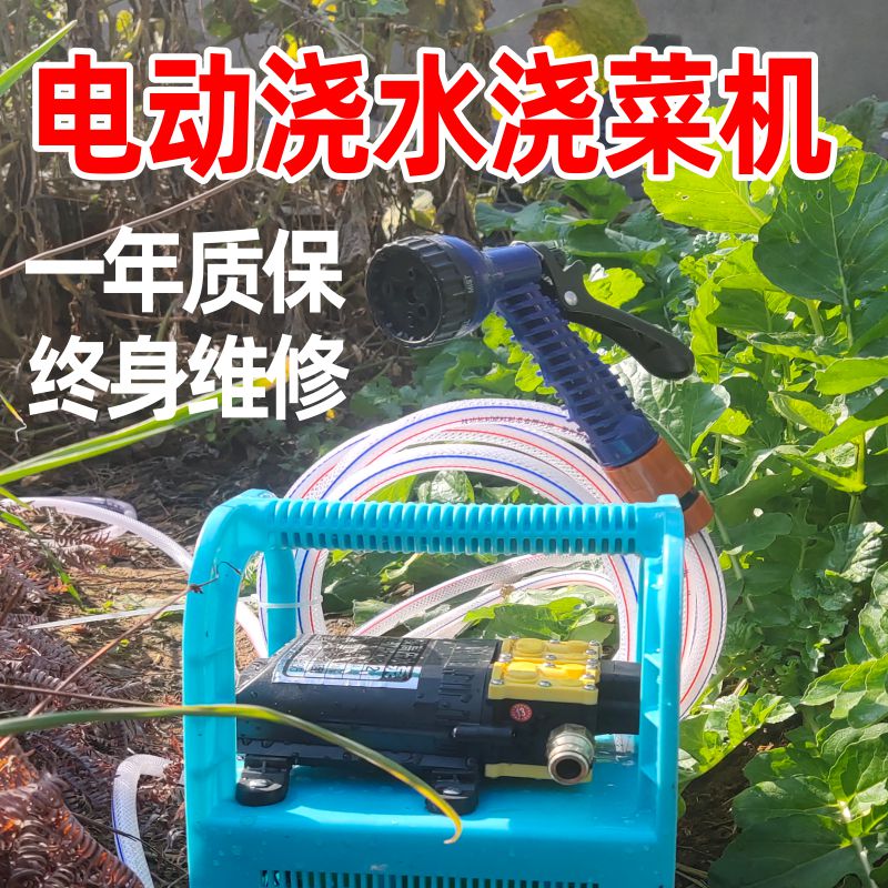 田园浇菜神器浇水机家用充电水泵农用户外小型吸水自动便携抽水机