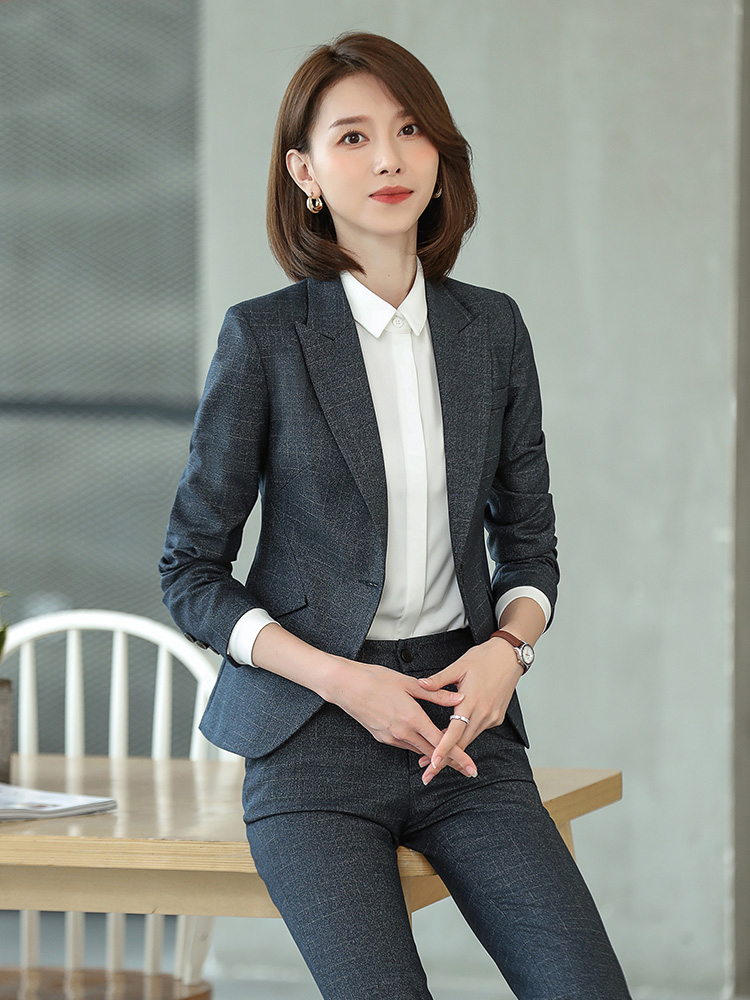 高端西服套装女总裁职业装气质女神范上班气质干练韩版经理工作服