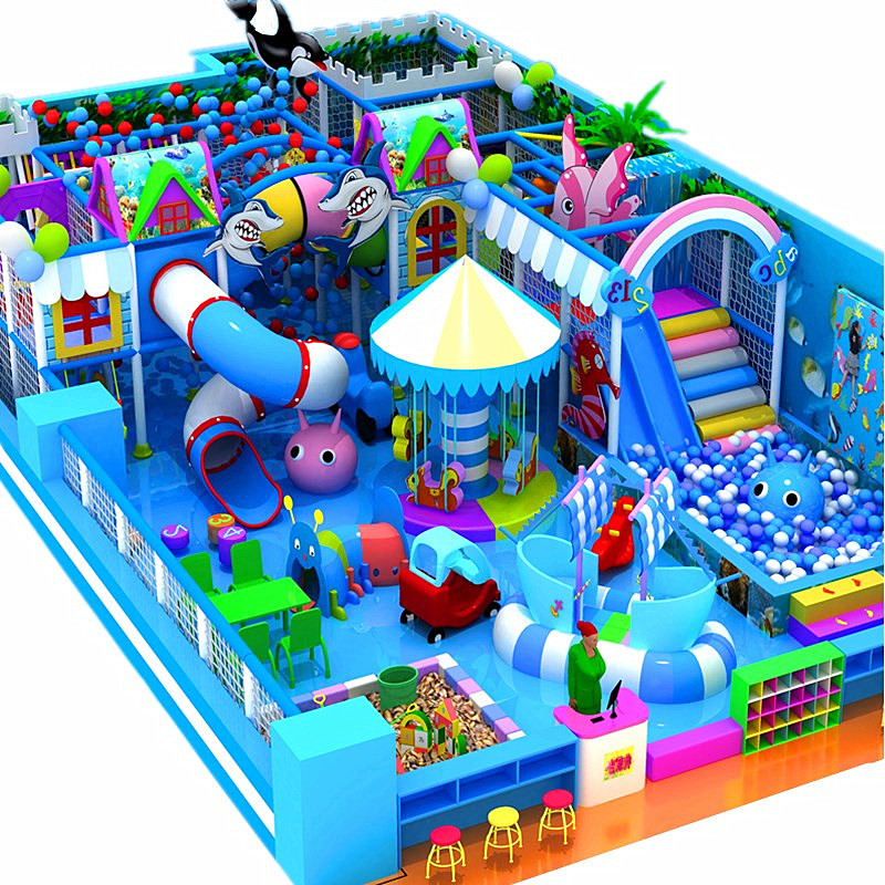 雷梦淘气堡儿童乐园设备室内大型儿童游乐场蹦床乐园设施玩具定制