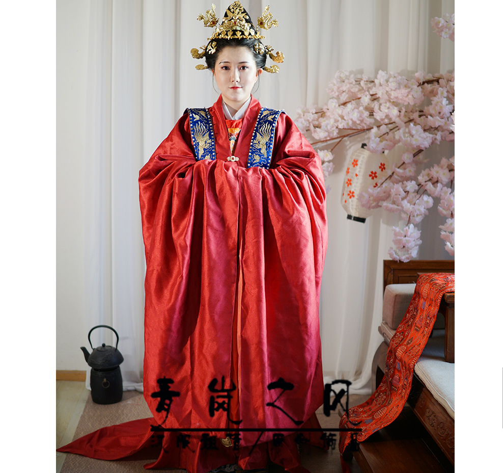 汉服婚服 明制婚礼 婚服 大衫 霞帔 配饰『青岚之风』