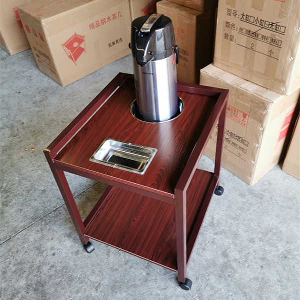 麻将机小茶几茶水架置物架麻将桌边角几茶楼棋牌室配件专用茶水台