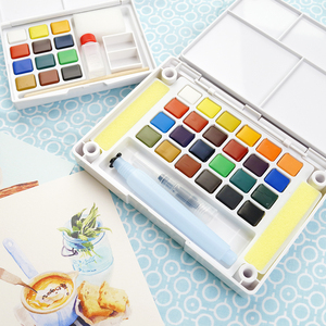 樱花水彩颜料固体水彩套装选什么牌子好 樱花