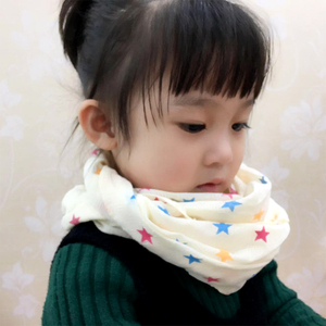 韩版百搭秋冬宝宝棉麻儿童围巾亲子情侣男童女童小孩冬季春秋丝巾围巾