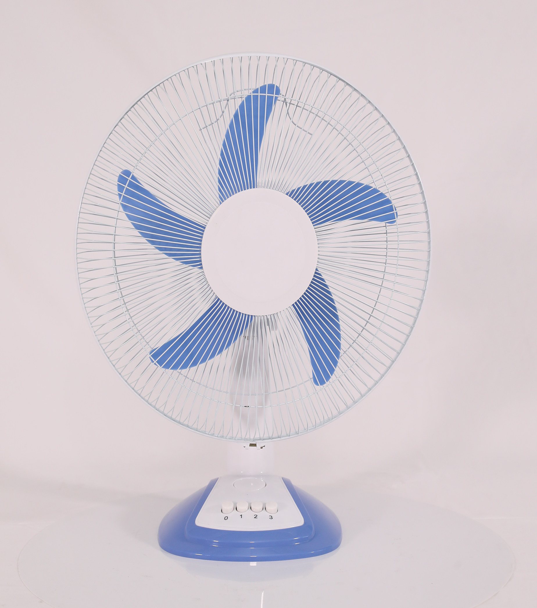 16寸12v直流台式电风扇太阳能蓄电池供电风扇船用