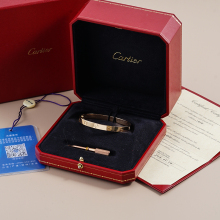 99 Новая серия Cartier Love Браслет Rose Gold 17