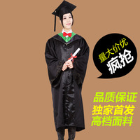 美国学士服本科学位服大学毕业礼服黑色优惠价