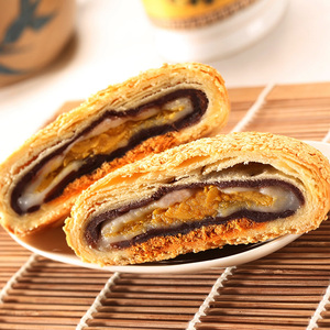 美丽家 南湖Q饼台湾特色糕点点心零食特产小吃美食酥饼食品伴手礼台湾特产