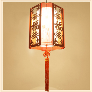 春节羊皮灯笼阳台结婚喜庆中式乔迁新年过年餐厅LED仿古吊灯灯笼灯