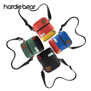 hardie bear/哈狄贝尔 男士单肩斜挎包迷你小包休闲牛津布男包挎包男