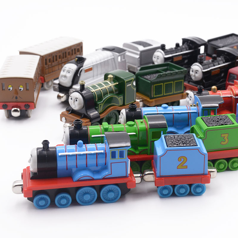合金磁性小火车套装组合爱德华培西高登亨利马斯儿童玩具小车