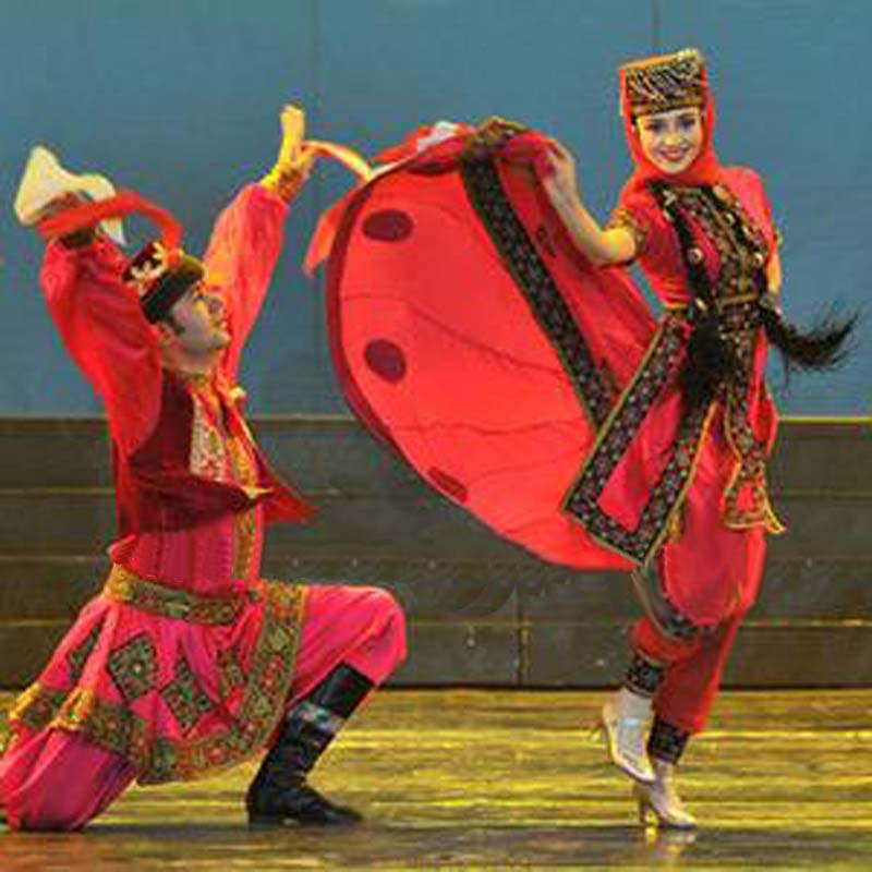 新疆少数民族演出舞塔吉克族表演服饰套装女装新疆服装男女套装