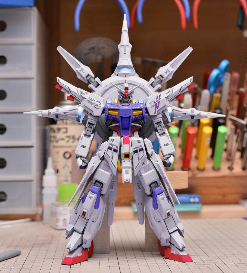 绝版 全新 现货 逍遥 da mg 1/100 神意 模型 初版 seed 高达