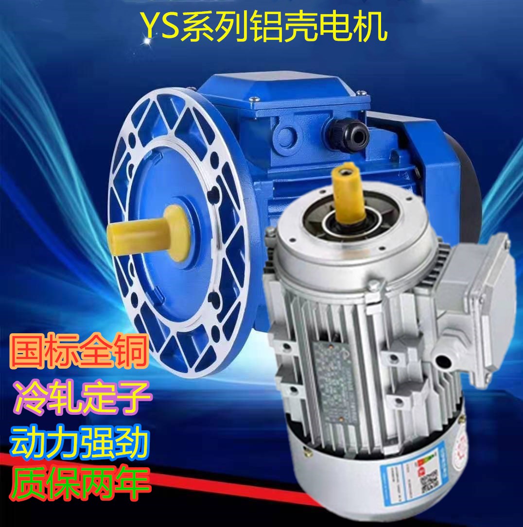 5kw ys80240.75kw4极立式三相异步铜包铝壳电动机b5b14