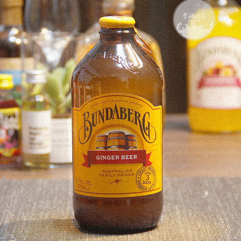 6瓶 宾得宝姜啤375ml ginger beer澳洲无酒精啤酒姜汁汽水