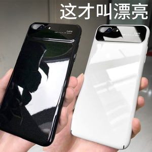 苹果8plus手机壳iphone7玻璃ipone8潮牌7p男女超薄全包防摔套新款苹果手机壳