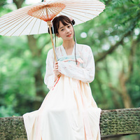 齐胸襦裙下裙-服打版 齐胸襦裙下裙 汉伊人汉服