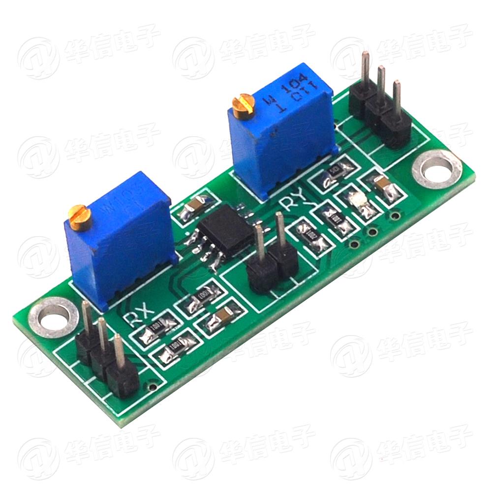 lm358弱信号放大器电压放大器二级运算放大模块单电源信号采集器