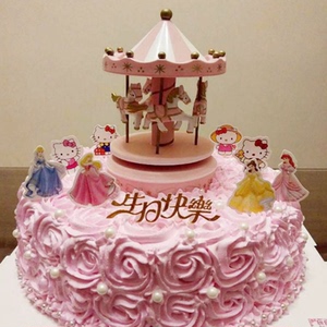 旋转木马音乐盒蛋糕摆选什么牌子好 同款好推荐