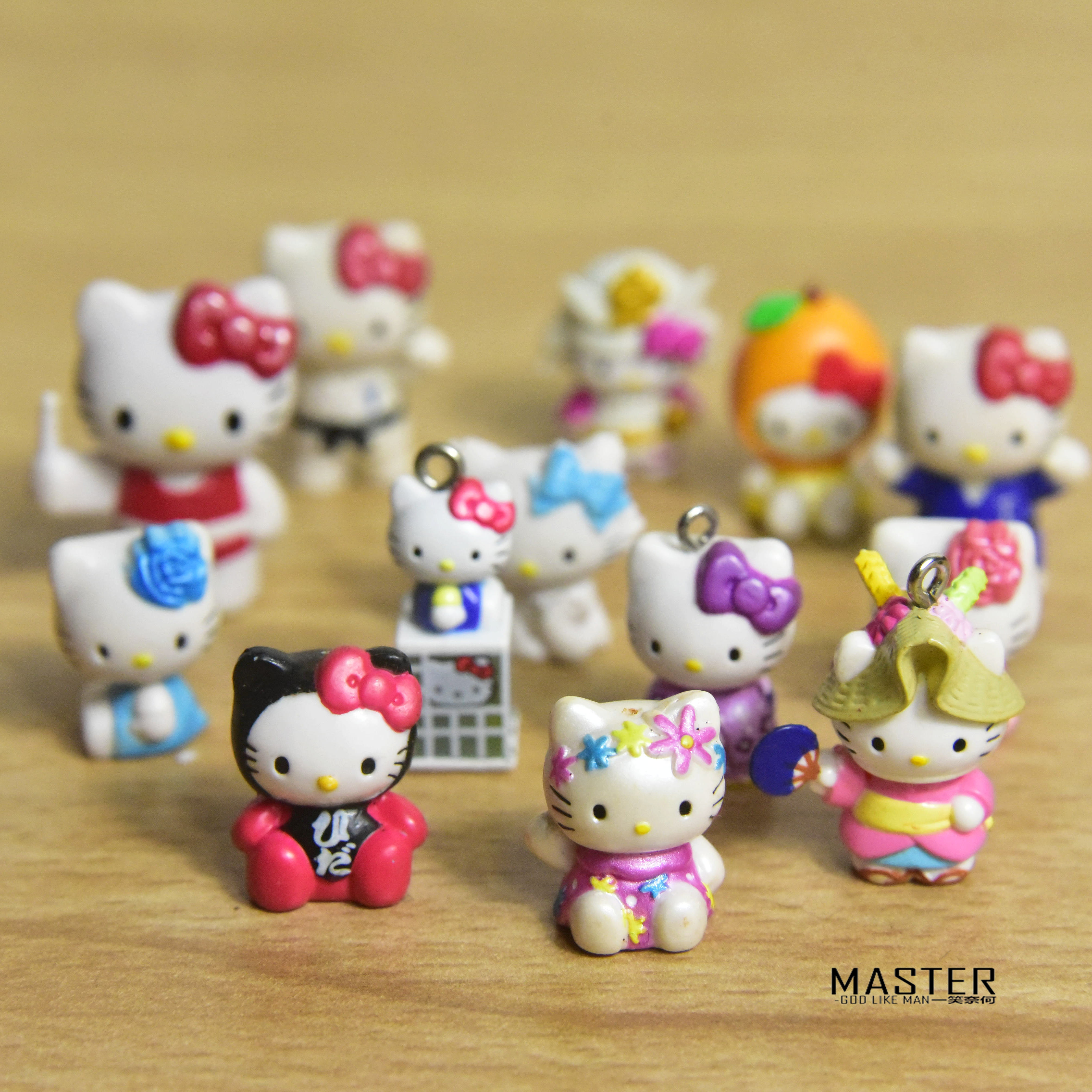 原单 凯蒂猫 hellokitty 迷你公仔摆件