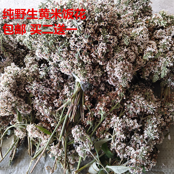 贵州特产纯天然野生黄米饭花密蒙花染饭花黄色糯米黄花饭植物染料