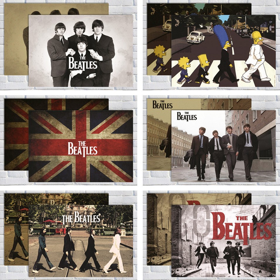 Beatles海报设计 Beatles海报下载 Beatles海报教学 图片 淘宝海外