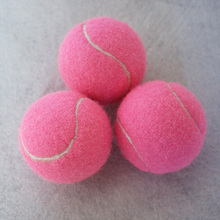 Розовый теннис Тренировочный мяч для новичков Тренировочный мяч Прыжок, хорошо полированный одиночный теннис, фасция, массаж мяча
