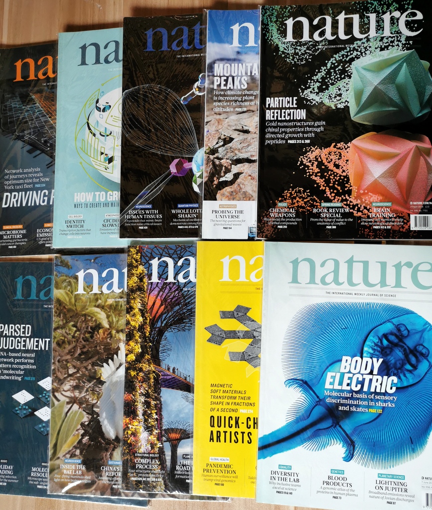 nature 2018年47本自然杂志英文原版全新特价含特刊