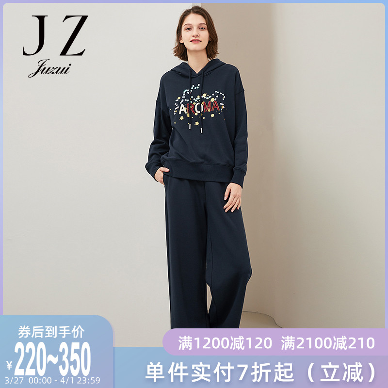 共4228 件运动休闲卫衣套装女纯棉相关商品