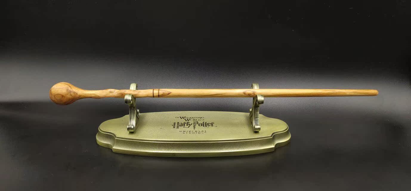 哈利波特木质木制魔杖 卢平教授魔杖 橄榄木制