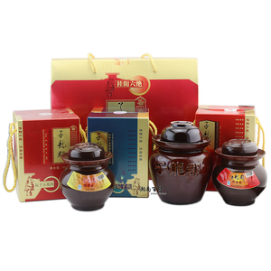 湖南郴州特产 子龙郡坛子肉礼盒 瘦肉 五花肉 坛子鱼500/1000g坛子肉