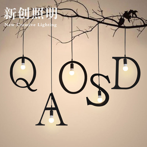 美甲美发美容院现代简约发廊灯具理发店创意个性灯饰吧台装饰吊灯装饰吊灯