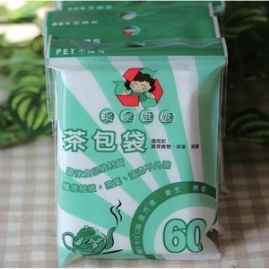 台湾环保妈妈茶包袋一次性茶包泡茶袋空茶包滤纸袋 10*7cm 60枚茶包袋