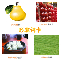 形容词卡 自闭症孤独症语言训练教材ABA教学