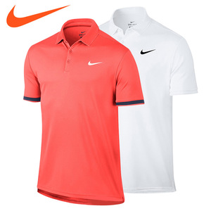 Nike耐克网球服男上衣polo衫COURT DRY运动速干短袖翻领T恤830850网球服