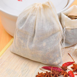 10个20*25中药袋煎药袋纯棉煲汤纱布袋茶包卤料泡酒过滤袋熬药袋茶包袋
