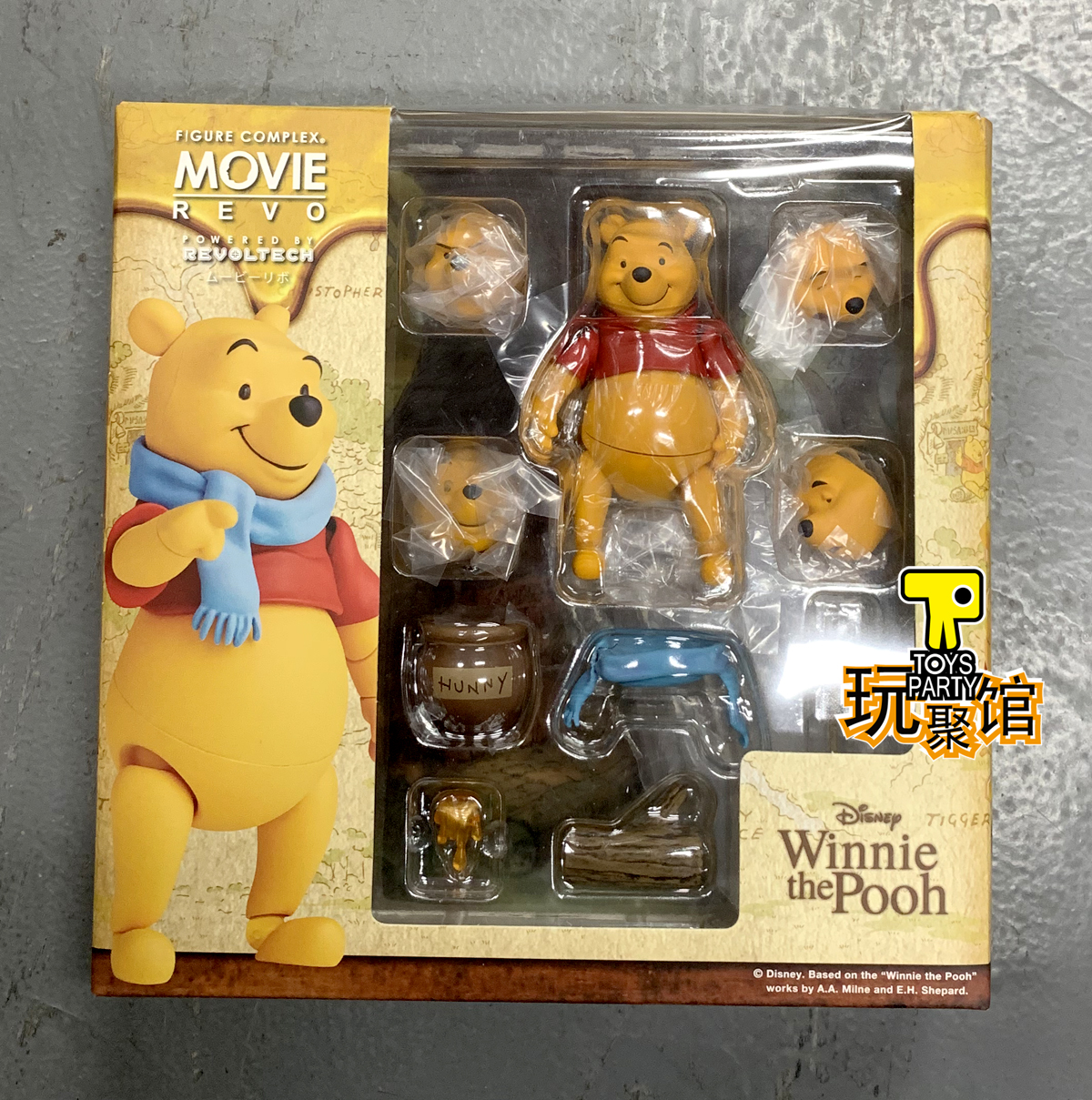 海洋堂 山口式 movie revo 小熊维尼 winnie the pooh 日版 现货