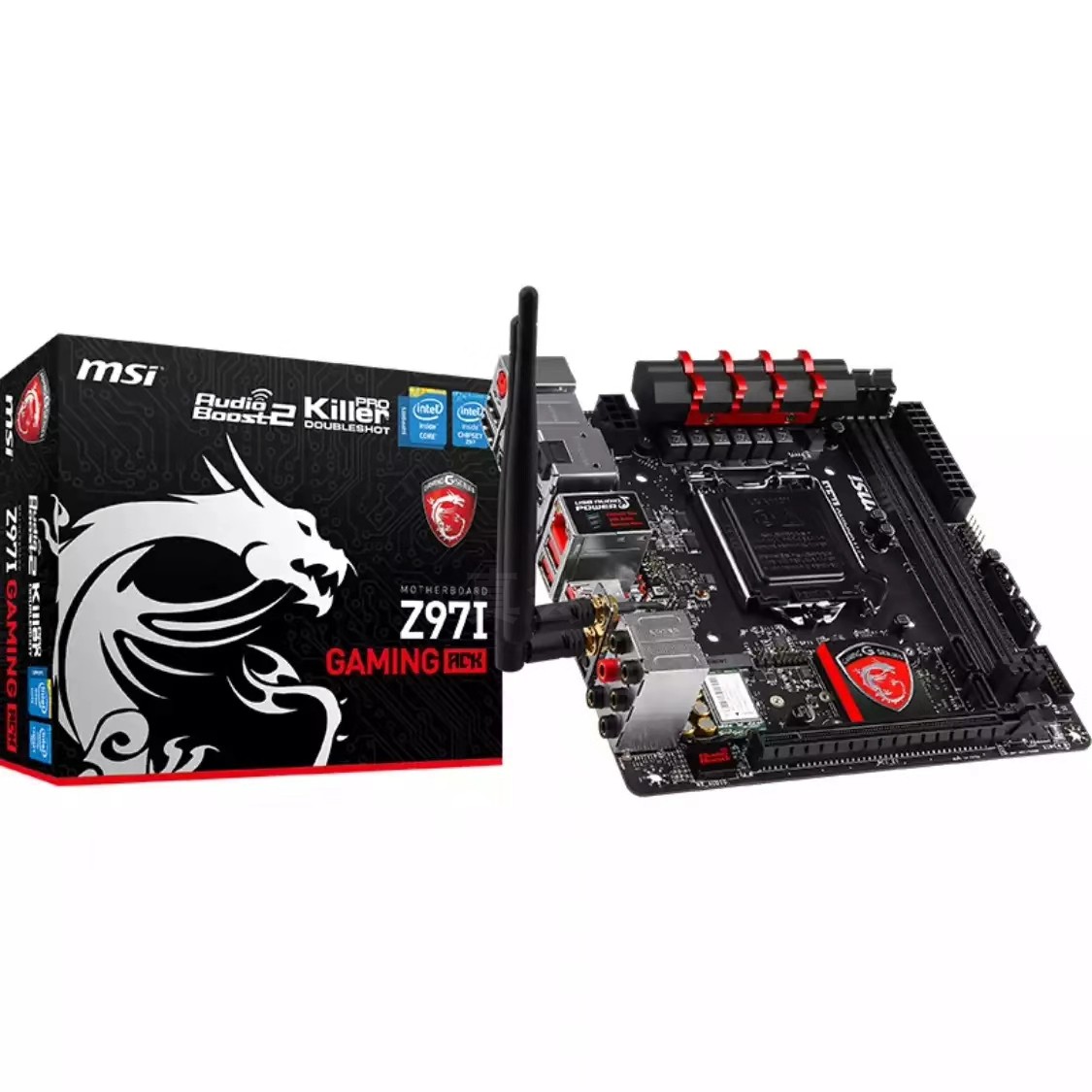 msi/微星z97i gaming ack主板m.2小主板mini itx小钢炮1150 17x17