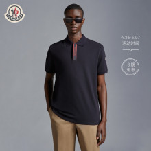 Лига Moncler 3 предпочитает новый мужской логотип, хлопчатобумажные рубашки Polo